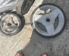 Lawnmower wheels x4