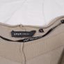 Yaya Beige Taupe Twisted Front Ruched Ribbed Cap Sleeve Knit Top Size L Image 2