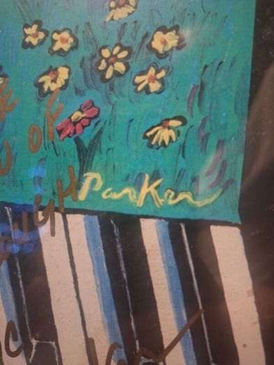 Original 1991 Winter Park Jazz Festival Poster signed by the Artist