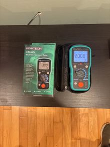 Kewtech KT300 DL insulation/ continuity meter