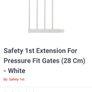 Safety 1st U Pressure Fit Gates Extension (28cm) Image 2