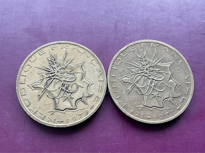 1978 and 1979 10 francs