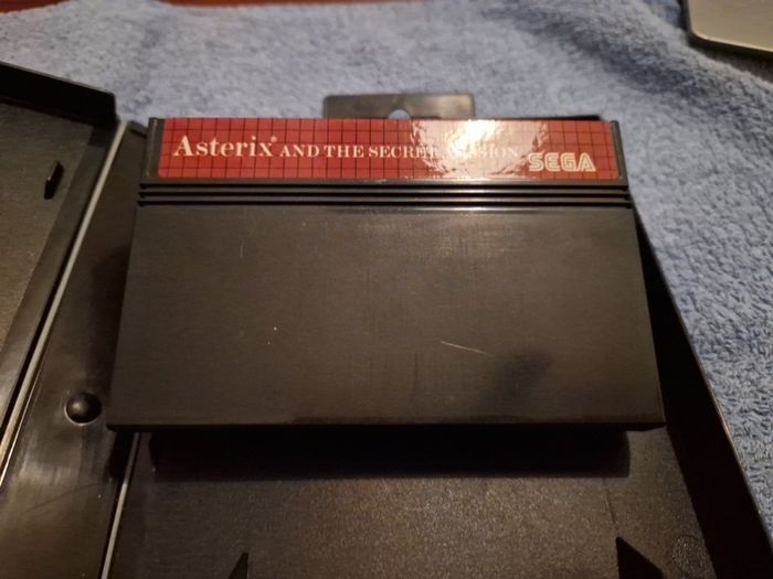 Asterix and the Secret Mission Sega Master System Arcade Retro Games Original