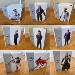 Full Collection of Final Fantasy VII action figures by Square Enix
