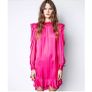Zadig & Voltaire Ruins Satin Dress Medium Image 5
