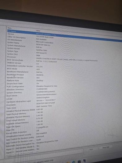 Dell Optiplex 3040, i5 6th gen,8gb, 128ssd, windows 11