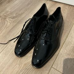 Suitsuppy Black Tuxedo dress shoes UK8 (New with tags)