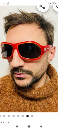 Designer unisex Italian sunglasses