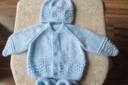 Hand knitted Baby's cardigan,