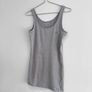 New Dunnes Stores Grey Marl Longline Vest Tank Top Image 3
