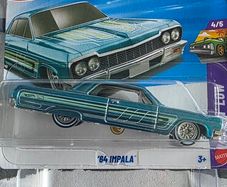 Hot wheels 64 Impala (STH) super treasure hunt