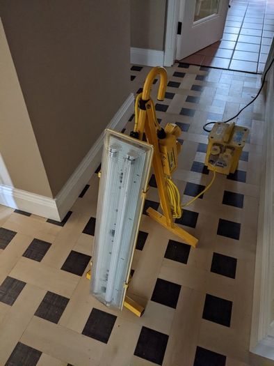 110v site light