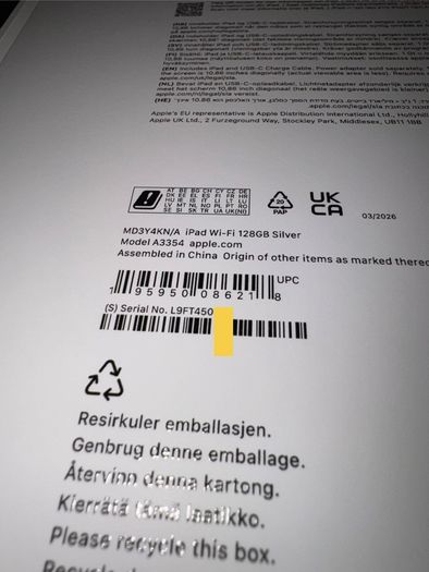 Apple iPad 11 (A16) WiFi 128GB