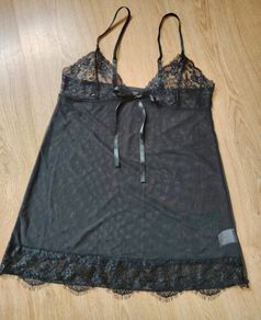 Black Nightdress Size 12-14