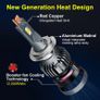 2Pcs 120W 20000LM Car Led Headlight H1 H3 H4 H7 LED Canbus H8 H11 9005 HB3 9006 HB4 High Beam Auto Lights Bulb Image 3