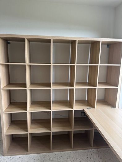 IKEA Shelf desk combination, KALLAX / LINNMON