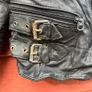 Vintage Leather Motorcycle Biker Jacket Image 10