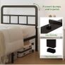 Double Bed Frame with Curved Headboard Image 5