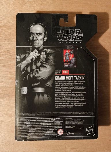 Star Wars Grand Moff Tarkin 6" Scale Black Series New & Unopened