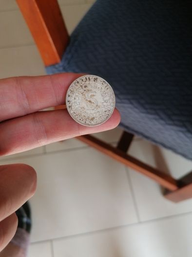 1972 Germany Silver 5 Mark Coin