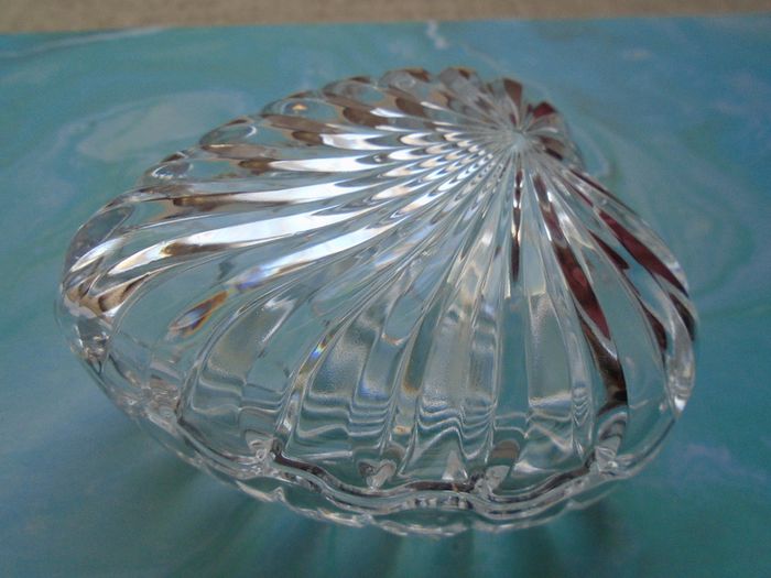 Glass heart box,Trinket box, Glass box