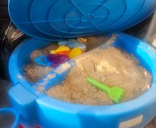 sand and water table