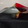 Large Art Glass Bowl - Hand Blown Image 4