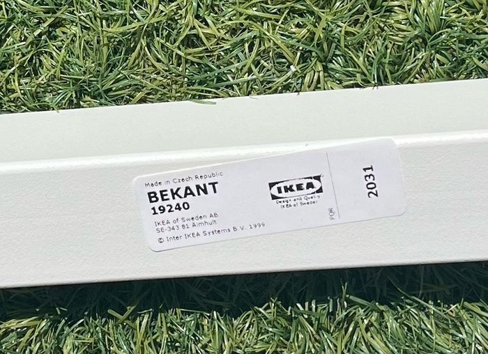 Ikea Bekant office desk