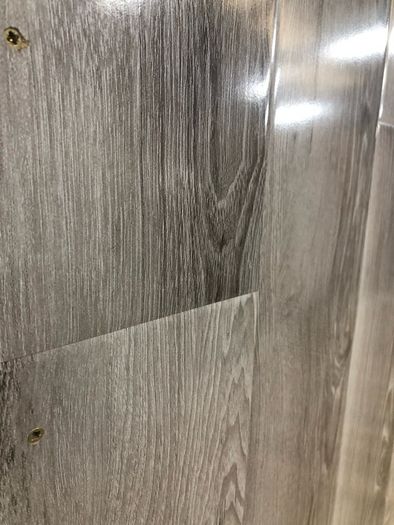laminate  12 mm grey gloss