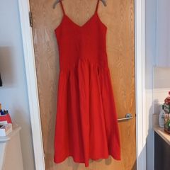 Savida Red Spaghetti  Straps  Dress.  S.14