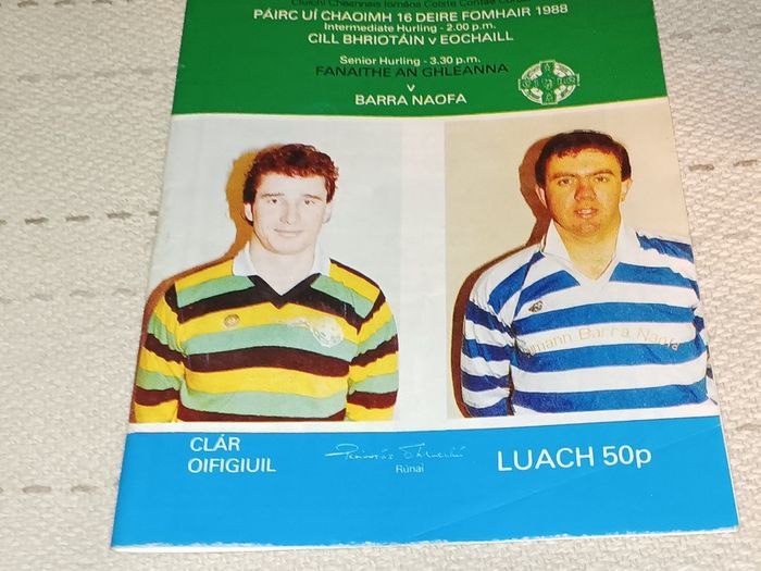 Rare 1988 Gaa programme For Sale Here