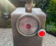 Vintage French SNCF Railway Lamp
