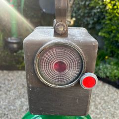 Vintage French SNCF Railway Lamp
