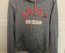 Abercrombie and Fitch - grey hoodie jumper