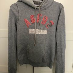 Abercrombie and Fitch - grey hoodie jumper