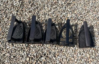5 Vintage Irons