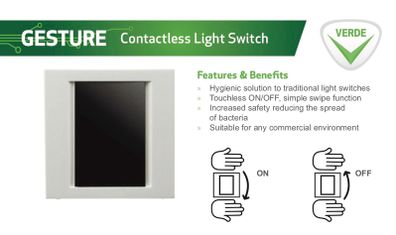 Contactless light switch