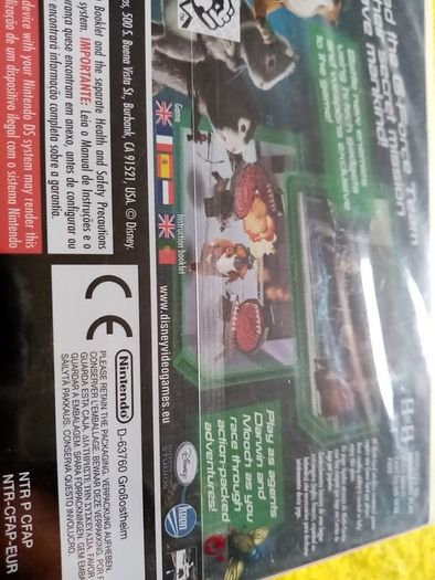 G Force Disney Brand new Nintendo Ds games Original