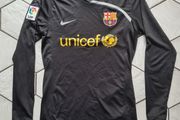FCB Barcelona unicef Nike Jersey shirt long sleeve black size small medium m