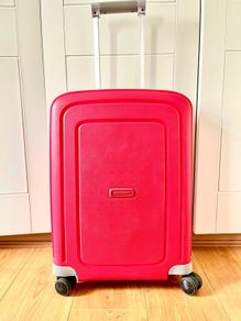 Pink Samsonite Suitcase