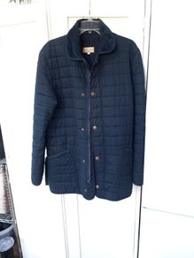 Cro' Jack Navy Padded Jacket L