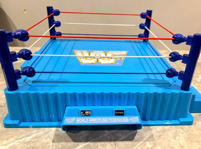 WWE / WWF Mattel Retro 'Hasbro' Style Wrestling ring