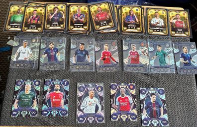 Topps Match Attax UCC 2025/26 Rare Inserts Infinity, Platinum, Black Edge