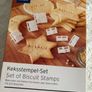 Brand New Tchibo Biscuit Stamp Set Image 2