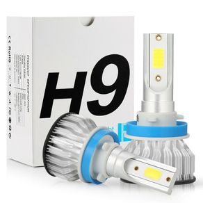 2X 8000lm CREE H11 H9 H8 H7 HB3 9005 9006 HB4  H4 9003 LED Headlight Kits Hi/Lo Power Bulb Bulbs 6000K White Bulb