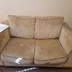 couch and armchair