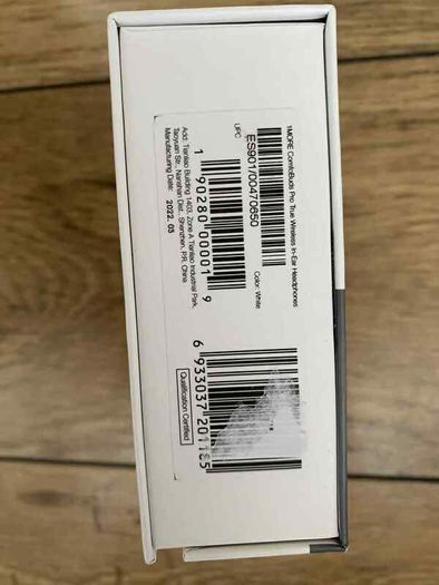 1MORE ComfoBuds Pro ANC True Wireless Earbuds Mica White Bluetooth Headphones