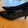 Black Suede Crispins Womens Medium heel shoes Size 9 (43) Image 6