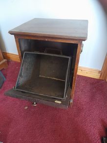 antique coal  box