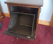 antique coal  box